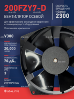 Вентилятор  200FZY7-D  - st-e.info - Иваново