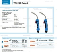 Горелка для полуавтоматической сварки TBi 250 Expert, длина 5 m. - st-e.info - Иваново