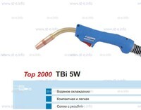 Горелка для полуавтоматической сварки TBi 5W-blue-ESW, длина 5 метров - st-e.info - Иваново