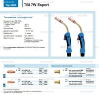 Горелка для полуавтоматической сварки TBi  7W Expert, длина 5 m. - st-e.info - Иваново
