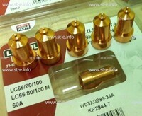 Сопло контактное для плазмотрона LC65/80/100 строжка арт. W03X0893-39A - st-e.info - Иваново
