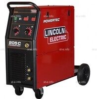 Полуавтомат Lincoln Electric Powertec 205C для сварки - st-e.info - Иваново