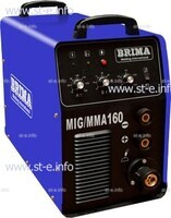 Сварочный полуавтомат инверторный одноблочный Brima MIG/MMA-160 - st-e.info - Иваново