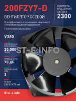 Вентилятор  200FZY7-D  - st-e.info - Иваново