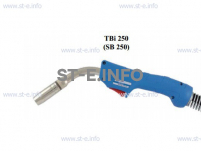 Горелка для полуавтоматической сварки TBi 250-blue-ESG, длина 5 метров - st-e.info - Иваново