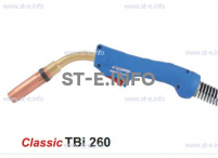 Горелка для полуавтоматической сварки TBi 260-blue-ESG, длина 4 метра - st-e.info - Иваново