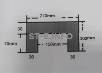 Гофрозащита усиленная 7000x210x30 для станков  - st-e.info - Иваново