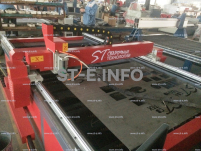 Портальный станок скоростной плазменной резки метала ST-1325UF - st-e.info - Иваново