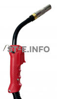 Сварочная горелка для полуавтомата QTB-600A разъем PNA (штырь), 3 метра - st-e.info - Иваново