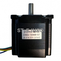 Двухфазный шаговый двигатель 57HS56-1504А08-D21 вал 8,00 мм - st-e.info - Иваново