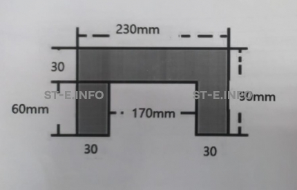 Гофрозащита усиленная 3600x230x30 для станков  - st-e.info - Иваново