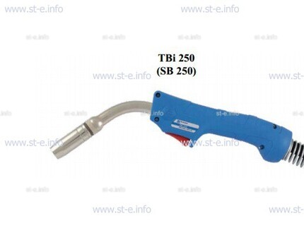 Горелка для полуавтоматической сварки TBi 250-blue-ESG, длина 3 метра - st-e.info - Иваново