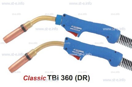 Горелка для полуавтоматической сварки TBi 360-blue-ESG, длина 3 метра - st-e.info - Иваново