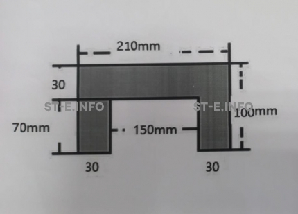 Гофрозащита усиленная 7000x210x30 для станков  - st-e.info - Иваново