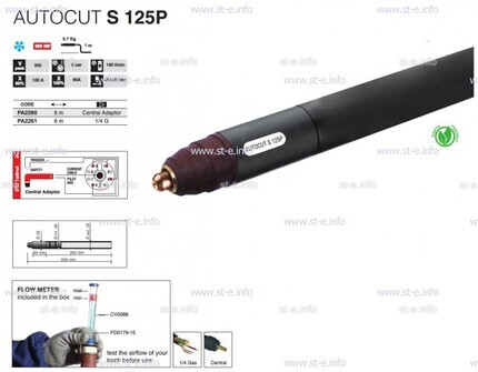 Голова плазмотрона для механизированной резки AUTOCUT S 125 P - st-e.info - Иваново