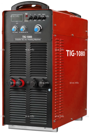 Сварочный аппарат для аргонодуговой сварки TIG-1080 - st-e.info - Иваново