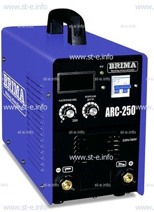 Сварочный аппарат Brima (инвертор) ARC 250 (220/380В) - st-e.info - Иваново