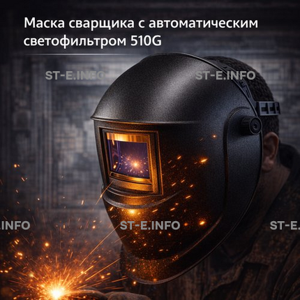 Маска сварщика хамелеон 510G - st-e.info - Иваново