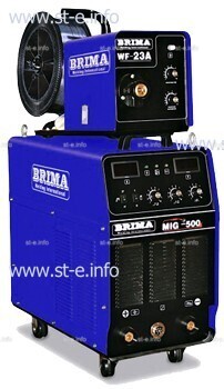 Сварочный инверторный полуавтомат Brima MIG-500 - st-e.info - Иваново