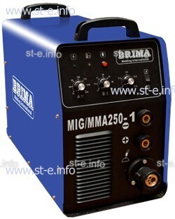 Сварочный инверторный полуавтомат BRIMA MIG/MMA 250-1 (220) - st-e.info - Иваново